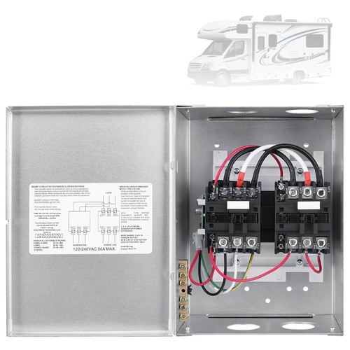 Amp transfer switch rv - 50,